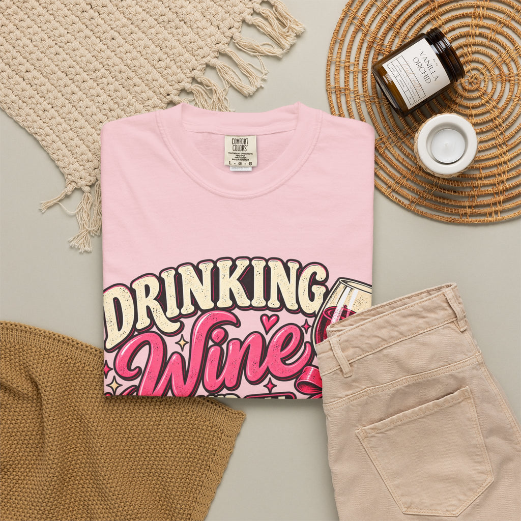Drinking Wine T-Shirt
