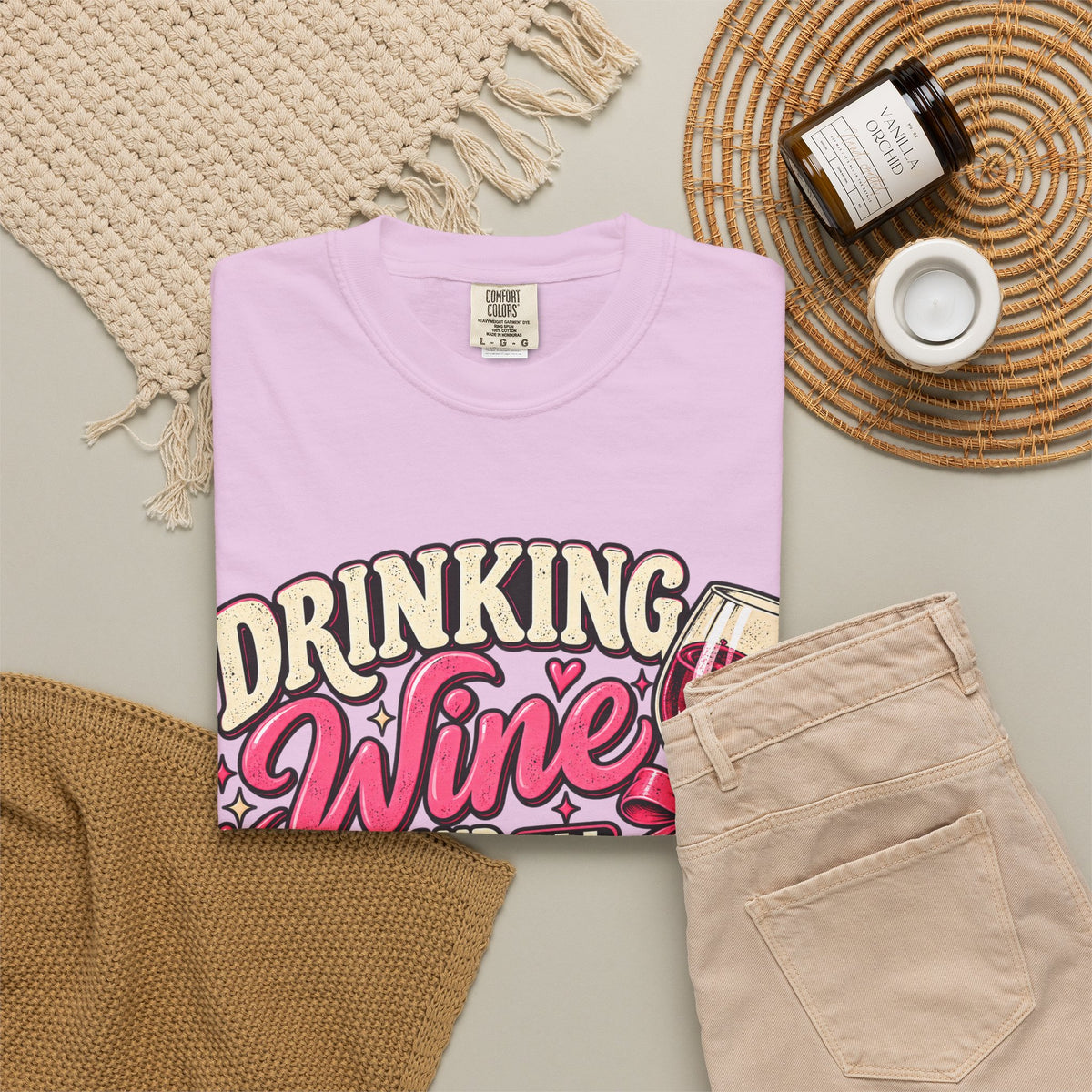 Drinking Wine T-Shirt