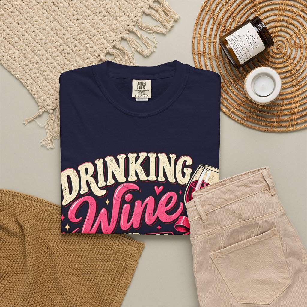 Drinking Wine T-Shirt