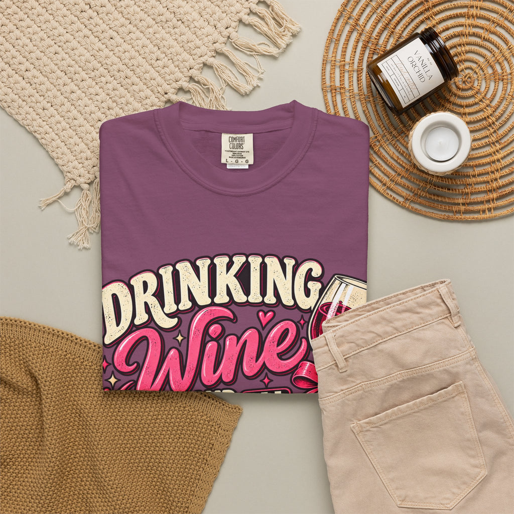 Drinking Wine T-Shirt