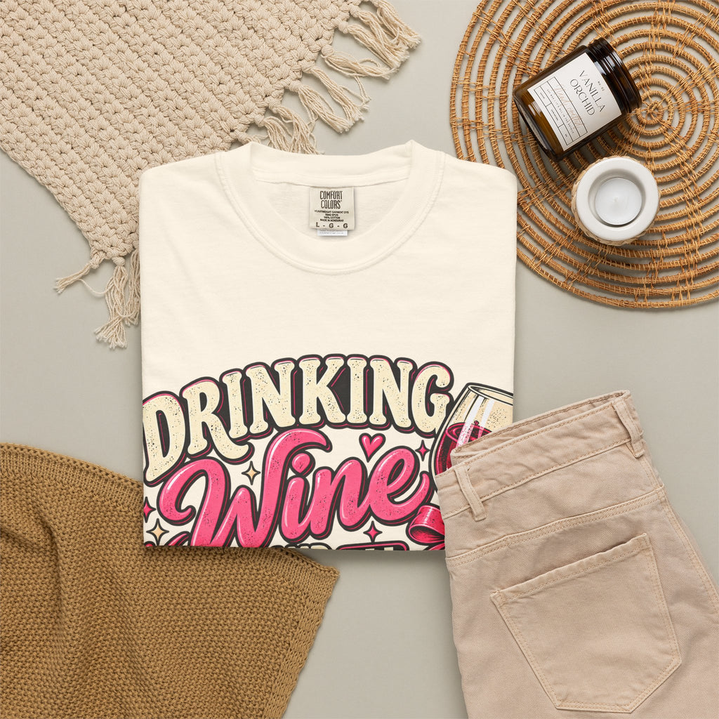 Drinking Wine T-Shirt