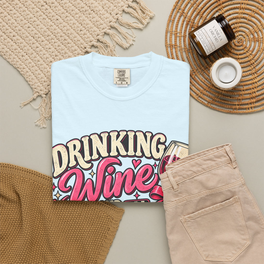 Drinking Wine T-Shirt