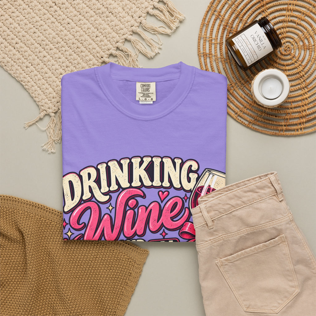 Drinking Wine T-Shirt