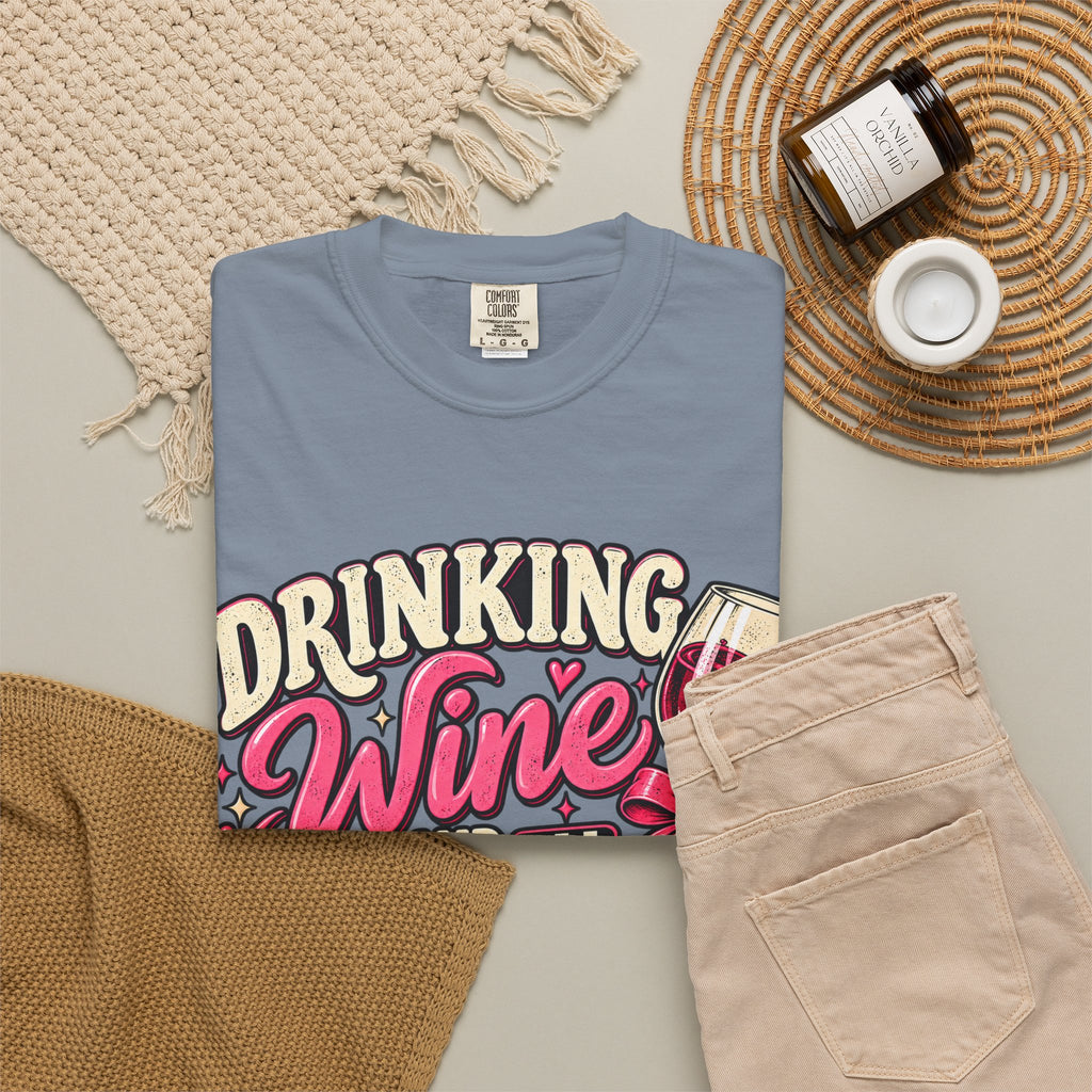 Drinking Wine T-Shirt